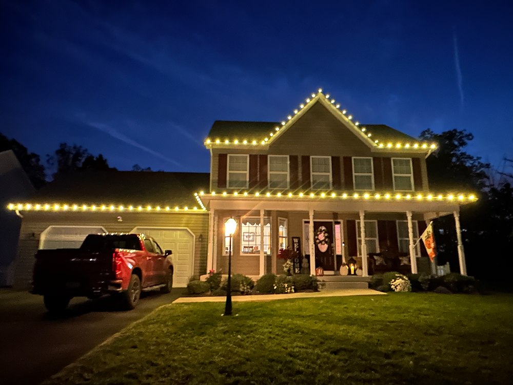 Christmas Light Install in Inwood, WV